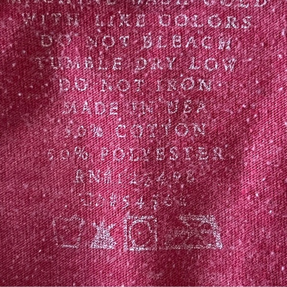 Affliction Distressed graphic Tshirt, red, size 3X - Picture 10 of 14